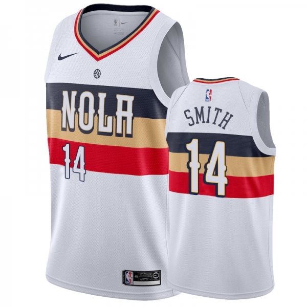 New Orleans Pelicans #14 Jason Smith Earned Jersey