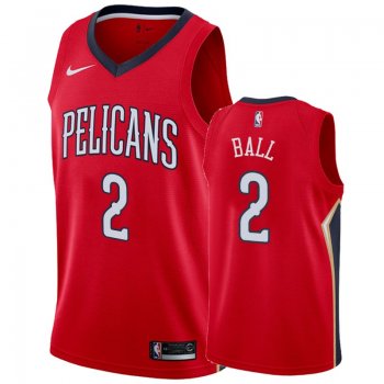 New Orleans Pelicans #2 Lonzo Ball Statement Jersey