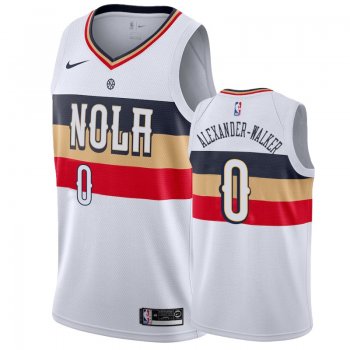 New Orleans Pelicans #0 Nickeil Alexander-Walker Earned Jersey