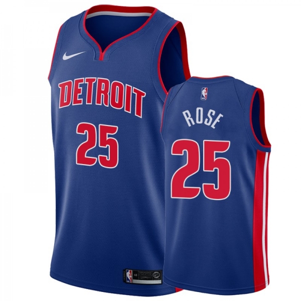 Pistons Derrick Rose Icon Men's Jersey