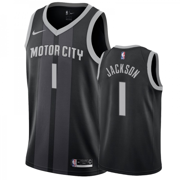 Pistons Reggie Jackson 2018-19 City Men's Jersey