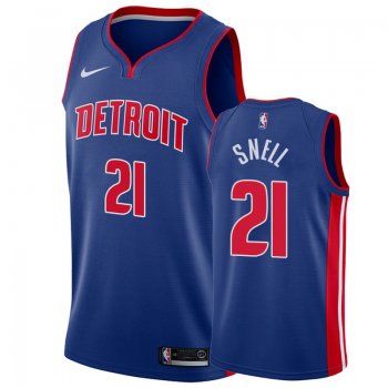 Detroit Pistons #17 Tony Snell Icon Jersey