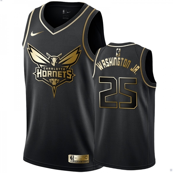 Charlotte Hornets #25 P.J. Washington Golden Edition Jersey