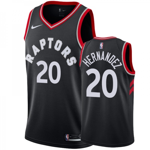 Toronto Raptors #20 Dewan Hernandez Statement Jersey