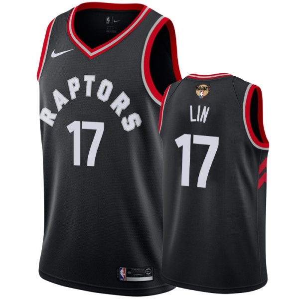 Toronto Raptors #17 Jeremy Lin NBA Finals Jersey