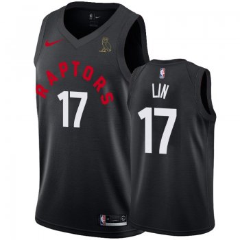 Toronto Raptors #17 Jeremy Lin Raptors X OVO Jersey