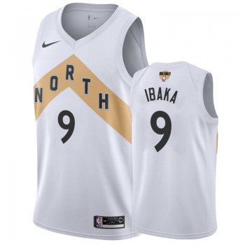 Toronto Raptors #9 Serge Ibaka NBA Finals Jersey