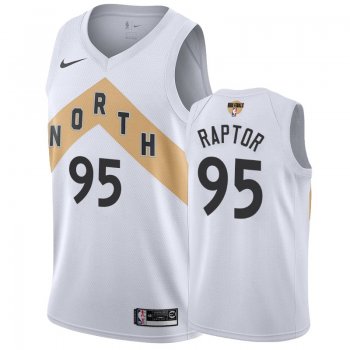 Toronto Raptors #95 The Raptor NBA Finals Jersey