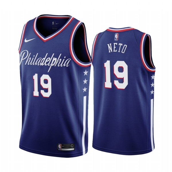 Philadelphia 76ers #19 Raul Neto City Jersey