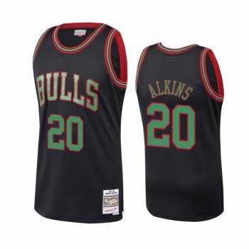 Chicago Bulls #20 Rawle Alkins Hardwood Classics Jersey