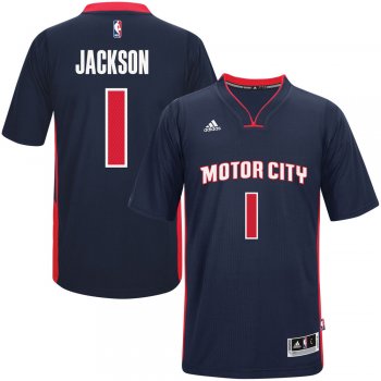 Detroit Pistons Reggie Jackson Hardwood Classics Jersey