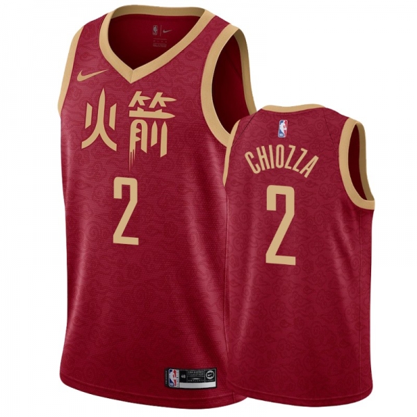 Houston Rockets #2 Chris Chiozza City Jersey