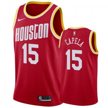 Houston Rockets #15 Clint Capela Hardwood Classics Jersey