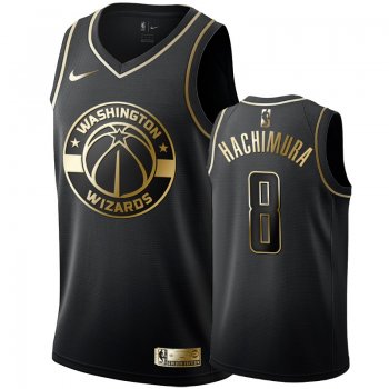 Washington Wizards #8 Rui Hachimura Golden Edition Jersey