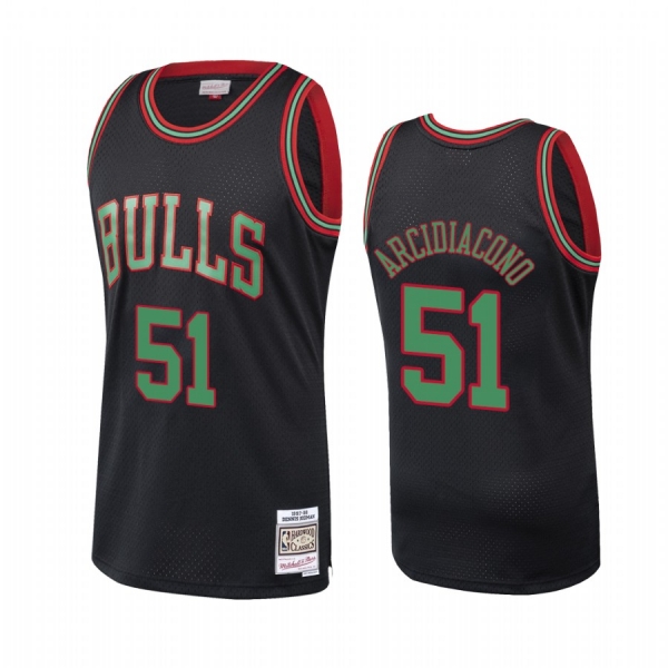 Chicago Bulls #51 Ryan Arcidiacono Hardwood Classics Jersey