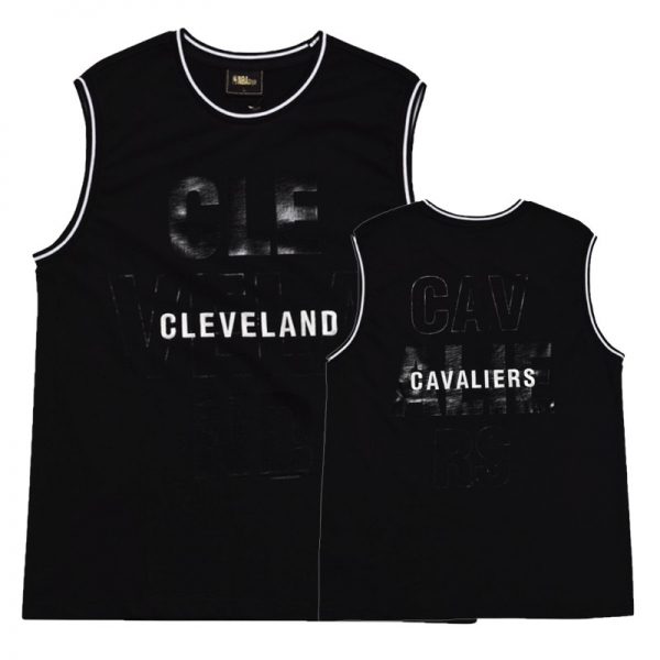 Cleveland Cavaliers Black Team Logo Jersey