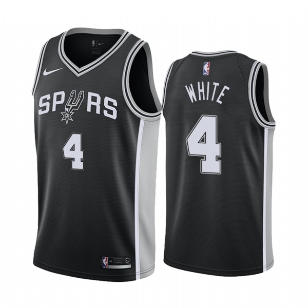 San Antonio Spurs #4 Derrick White Icon Jersey