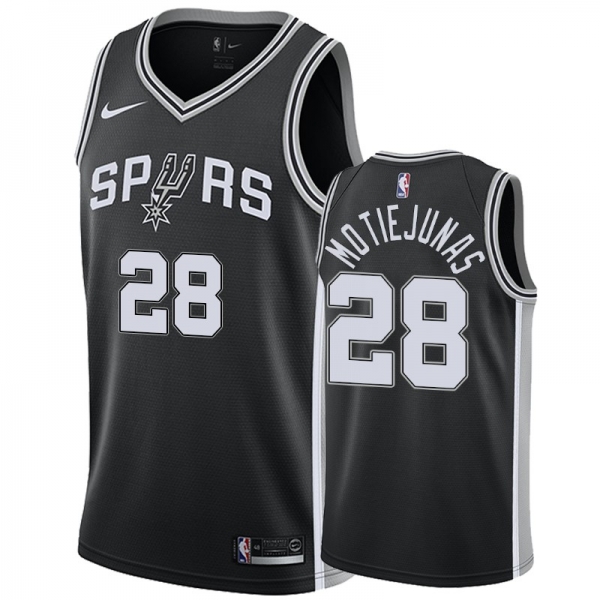 San Antonio Spurs #28 Donatas Motiejunas Icon Jersey