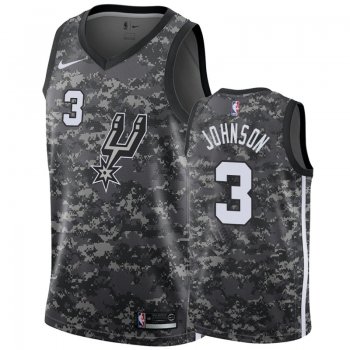 Spurs Keldon Johnson City Men's Jersey