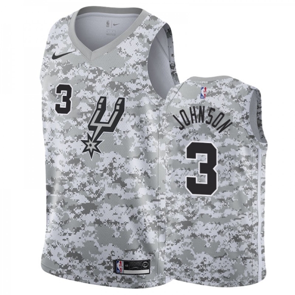 San Antonio Spurs #3 Keldon Johnson Earned Jersey