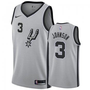 San Antonio Spurs #3 Keldon Johnson Statement Jersey