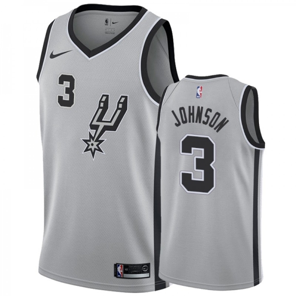 San Antonio Spurs #3 Keldon Johnson Statement Jersey