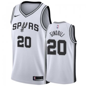 San Antonio Spurs #20 Manu Ginobili Association Jersey