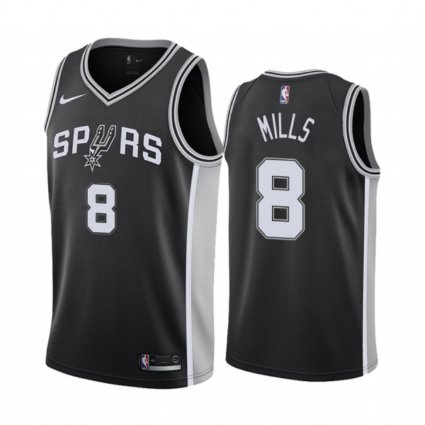 San Antonio Spurs #8 Patty Mills Icon Jersey