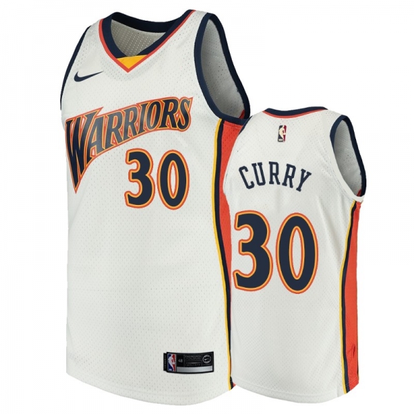 Golden State Warriors #30 Stephen Curry Hardwood Classics Jersey