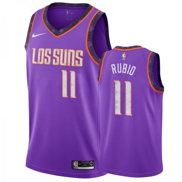 Phoenix Suns #11 Ricky Rubio City Jersey