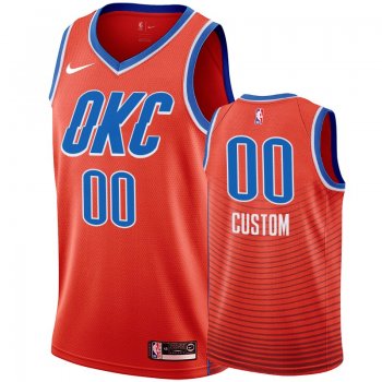 Oklahoma City Thunder #00 Custom Statement Jersey