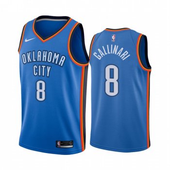 Oklahoma City Thunder #8 Danilo Gallinari Icon Jersey