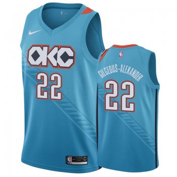 Oklahoma City Thunder #22 Shai Gilgeous-Alexander City Jersey