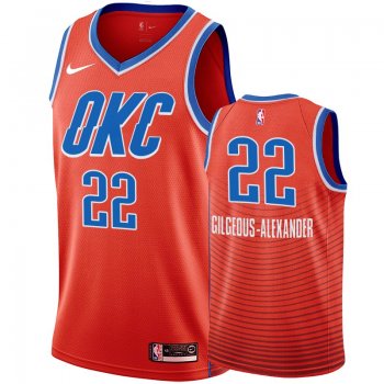 Oklahoma City Thunder #22 Shai Gilgeous-Alexander Statement Jersey