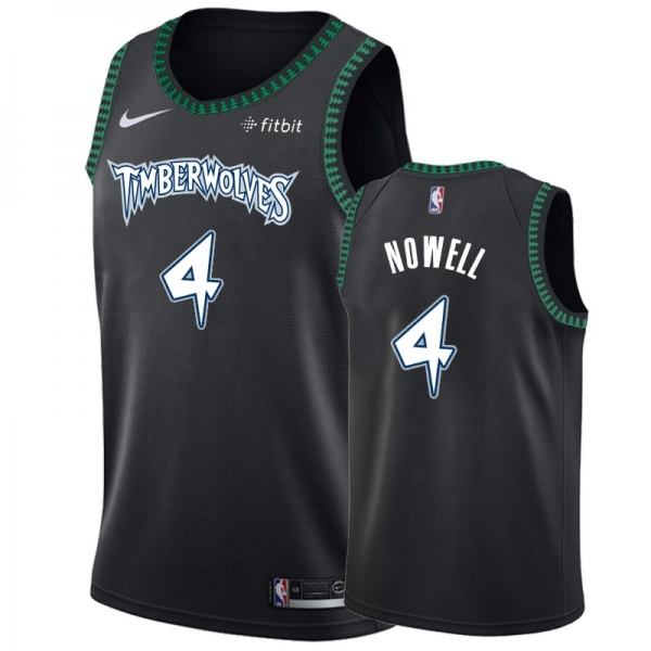 Minnesota Timberwolves #4 Jaylen Nowell Hardwood Classics Jersey