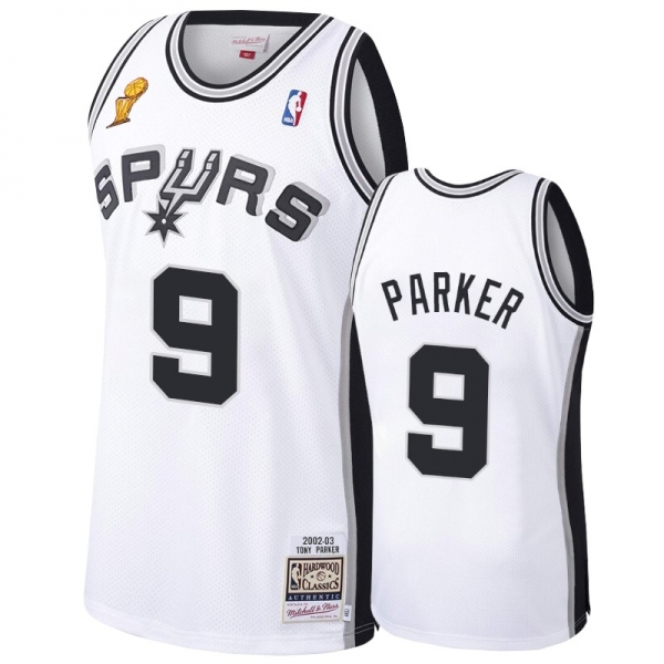 San Antonio Spurs #9 Tony Parker Finals Champions Jersey