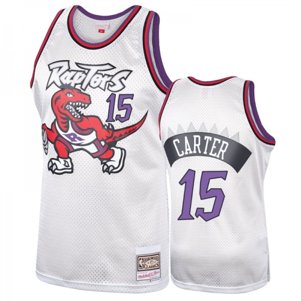 Toronto Raptors #15 Vince Carter Hardwood Classics Jersey