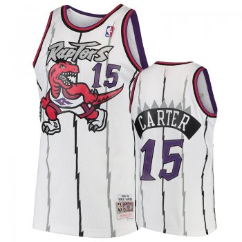 Toronto Raptors #15 Vince Carter Hardwood Classics Jersey