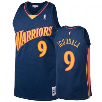 Golden State Warriors #9 Andre Iguodala Hardwood Classics Jersey