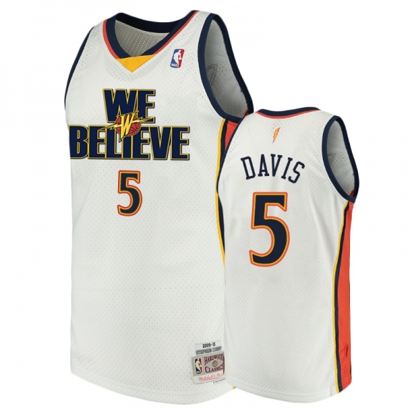 Golden State Warriors #5 Baron Davis We Believe Jersey