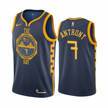 Golden State Warriors #7 Carmelo Anthony City Jersey