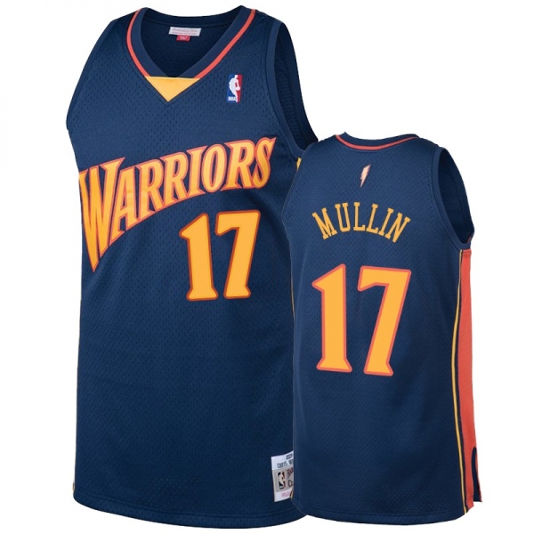 Chris Mullin #17 Warriors 2009-10 Hardwood Classics Jersey