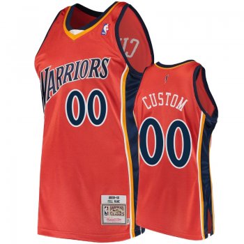 Golden State Warriors #00 Custom Hardwood Classics Jersey