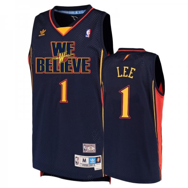 Golden State Warriors #1 Damion Lee We Believe Jersey