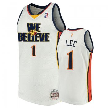 Golden State Warriors #1 Damion Lee We Believe Jersey