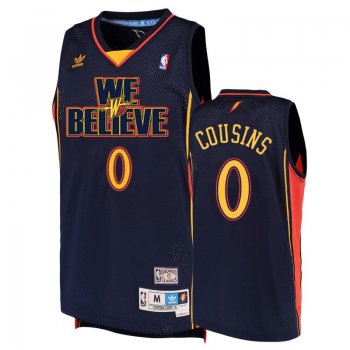 Golden State Warriors #0 DeMarcus Cousins We Believe Jersey