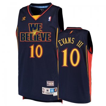 Golden State Warriors #10 Jacob Evans III We Believe Jersey