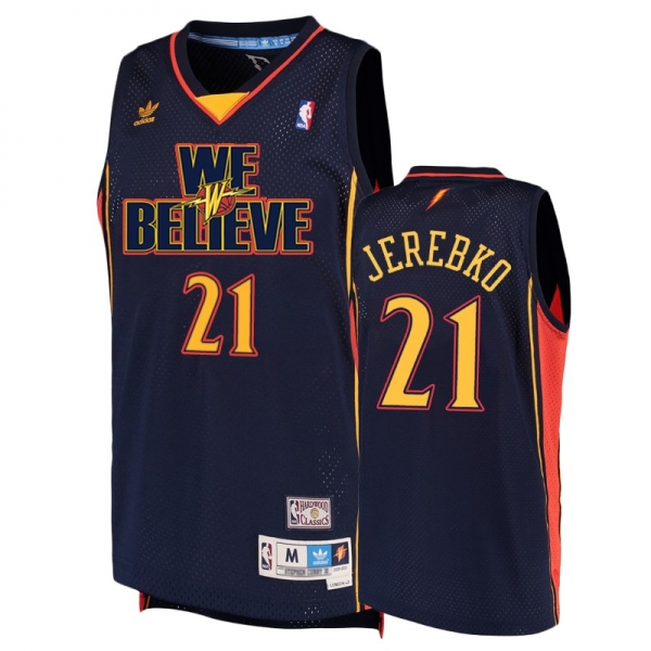 Golden State Warriors #21 Jonas Jerebko We Believe Jersey