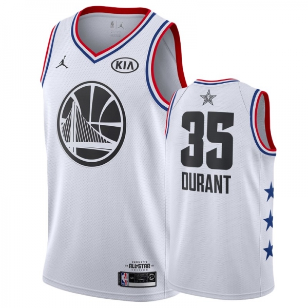 Golden State Warriors #35 Kevin Durant All-Star Jersey