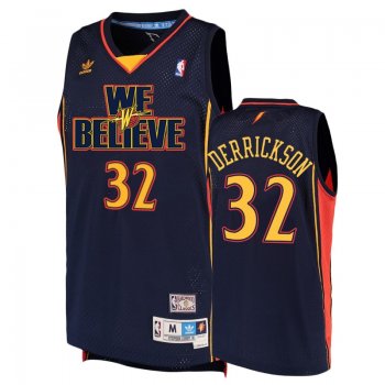 Golden State Warriors #32 Marcus Derrickson We Believe Jersey